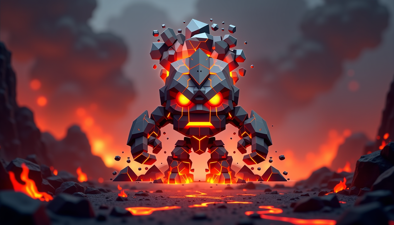 Pyronix: The Magma Sentinel Who Burns for More