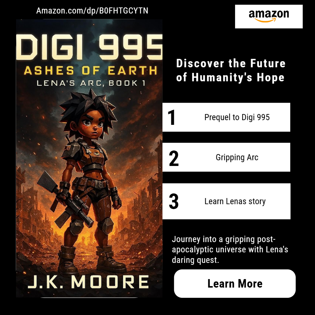 New Release: Digi 995: Ashes of Earth – Lena’s Arc, Book 1 Is Here