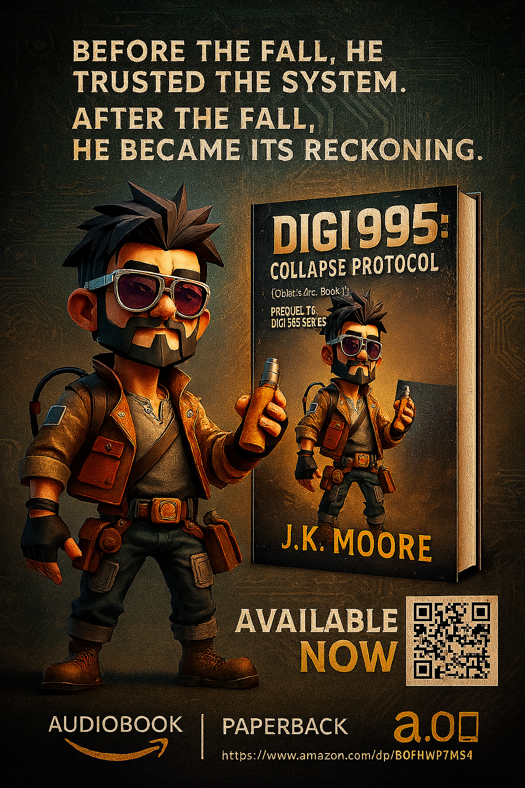 Rebuilding from the Ashes: Introducing Digi 995: Collapse Protocol (Tobias’s Arc – Book 1)