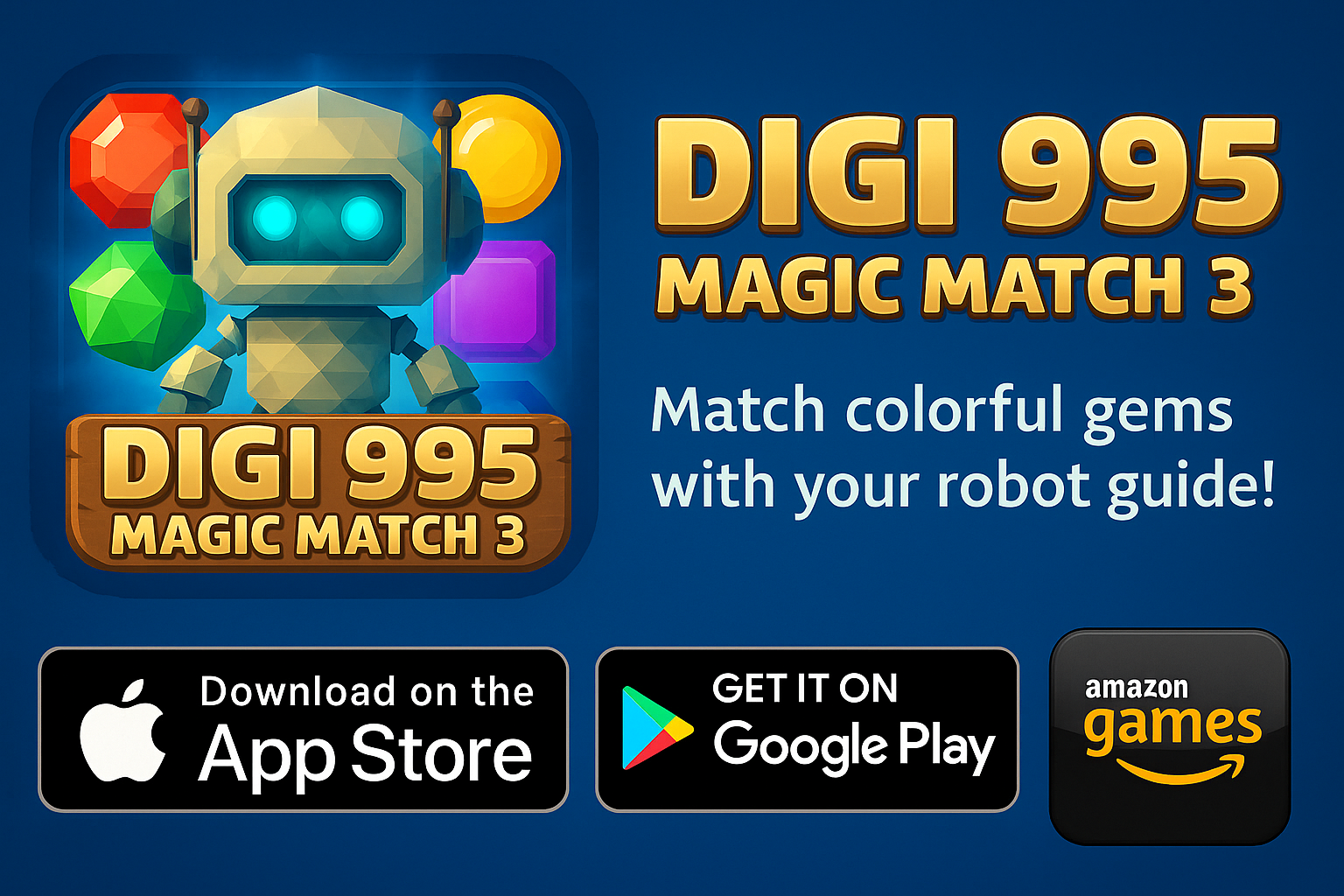 Digi 995: Magic Match 3 – A Cosmic Twist on Classic Match-3 Fun