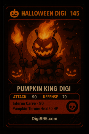 Pumpkin King Digi – (Spookyverse NFT)