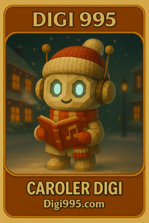 Caroler Digi Caroler Digi – Christmas Chronicles NFT (Limited Edition Digital Collectible)