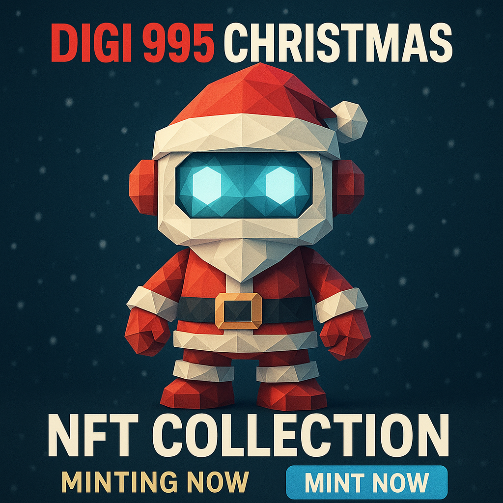 Digi 995 Christmas Chronicles — The Official Holiday NFT Collection Has Arrived