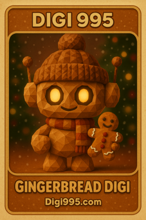 Gingerbread Digi Gingerbread Digi – Christmas Chronicles NFT (Limited Edition Digital Collectible)