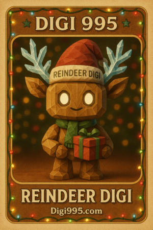 Reindeer Digi Reindeer Digi β Christmas Chronicles NFT (Limited Edition Digital Collectible)