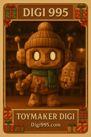 Toymaker Digi – Christmas Chronicles NFT (Limited Edition Digital Collectible)