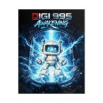 Digi 995: Awakening Poster – Official Awakening Series Futuristic Digi 995 Wall Art (Premium Giclée Print)